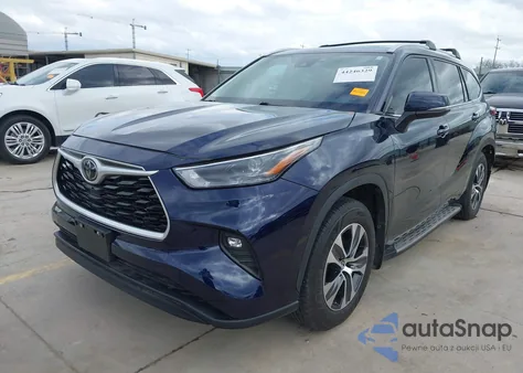 2022 Toyota Highlander Xle from USA, damaged, VIN 5TDGZRAH6NS546125